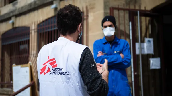COVID-19: MSF provides support to two health centres set up in Marseille