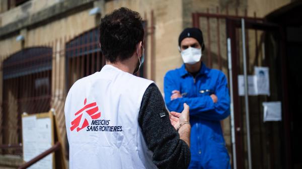 COVID-19: MSF provides support to two health centres set up in Marseille