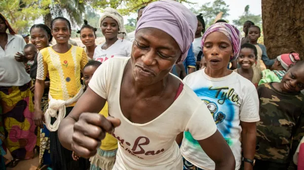 Measles intervention in Boso Manzi