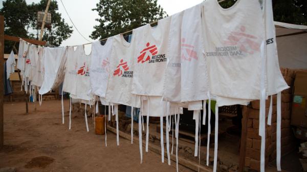 MSF Measles Intervention Baboua: Vaccination Team