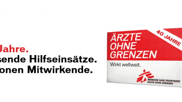 MSF 40Jahre Banner