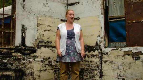 Koordinatorin Sarah Maynard