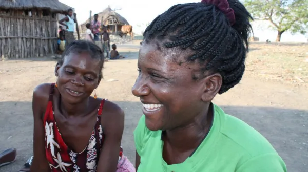HIV Patientengruppe in Mosambik