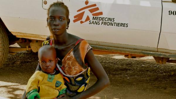 Uganda: Zehntausende südsudanesische Flüchtlinge sind vor der Gewalt in Nachbarländer geflohen (c) MSF