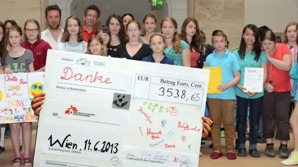 Charity Run - Spendenübergabe