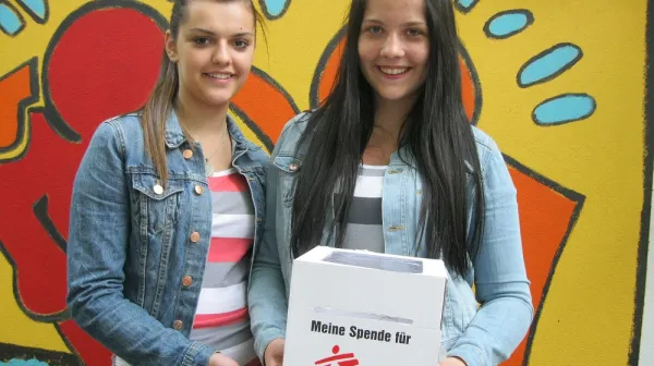 Spendenbox der PTS 20