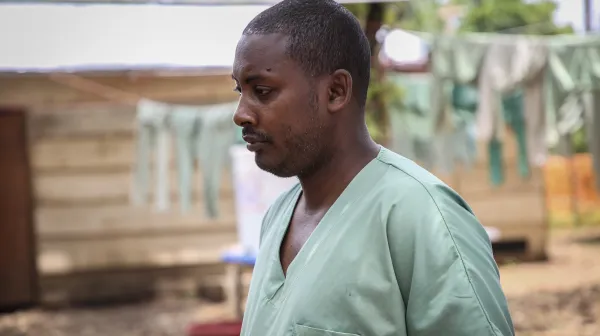 Alpha Diallo, Wasser- und Sanitärspezialist bei Ärzte ohne Grenzen