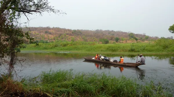 Eva Bermadingr im Einsatz zur untrstützung unserer Masern-Impfkampagne