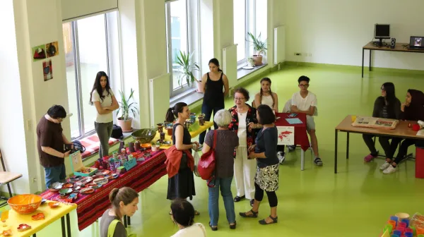 Keramik und Info - PTS im Zentrum