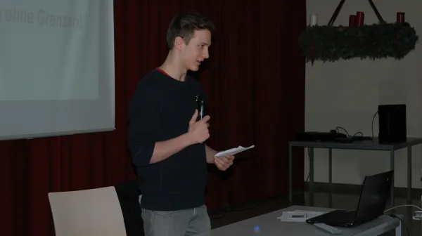 Infoveranstaltung von Florian Köhl für Ärzte ohne Grenzen