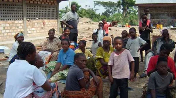 Republik Kongo 2009: Vertriebene im Distrikt Bétou