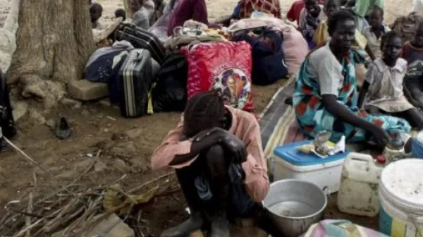 Auf der Flucht vor Kämpfen in Abyei