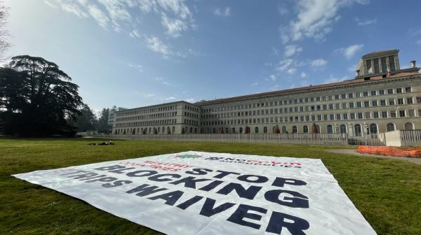 TRIPS Waiver - MSF in front of WTO