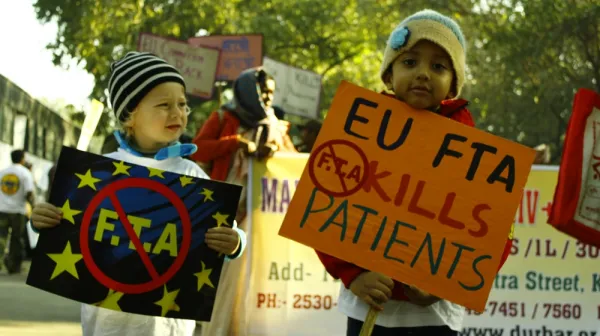 FTA Protest Delhi - February 2012