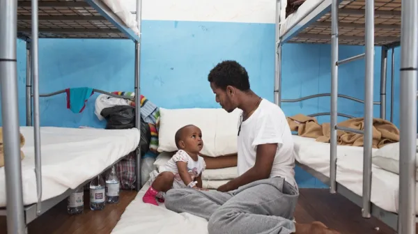 Pozzallo Migrant Reception Centre