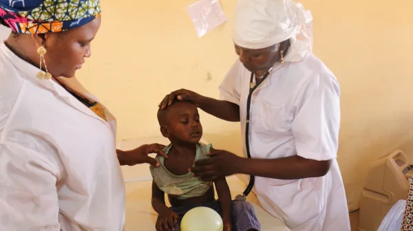 Meningitis, Lazaret center in Niamey