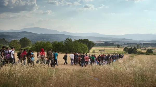 Idomeni migration route, Greece