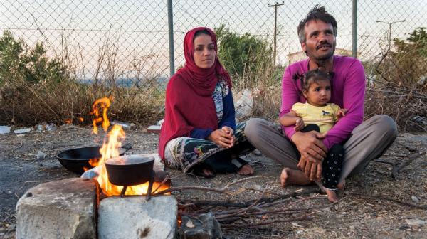 Kara Tepe Camp in Lesbos, Greece.