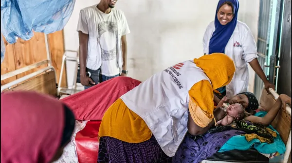 Maternity ward in Ethiopia