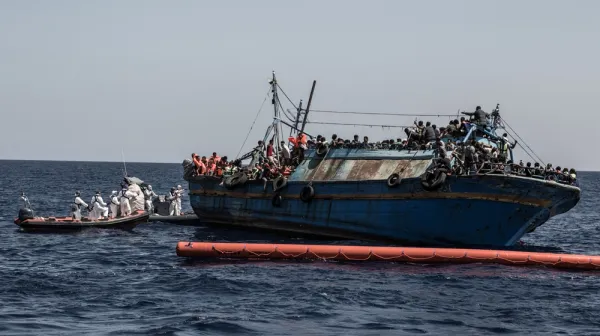 Bourbon Argos Rescue In The  Mediterranean Sea 6th August