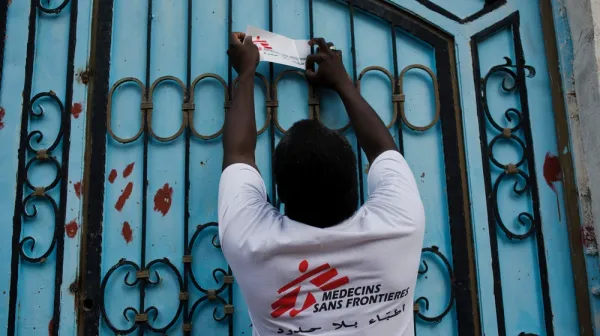 MSF in Al Dhale and Taiz, Yemen. July 2015
