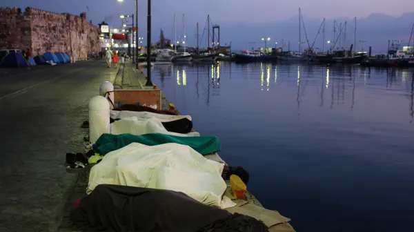 Refugee children of Kos