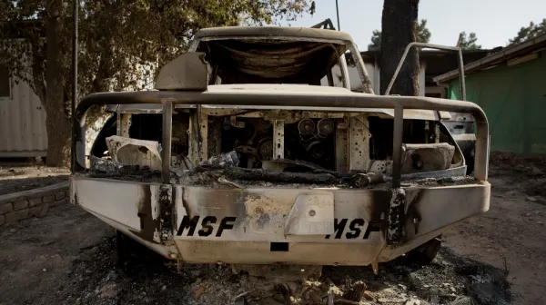 Kunduz Hospital Aftermath - 14 Oct 2015