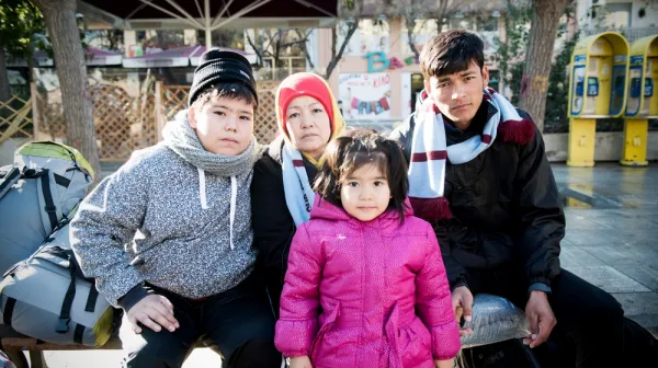 Refugees in Athens