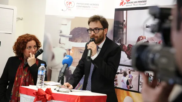 Syrian clinic for children and mothers in Gaziantep, Turkey