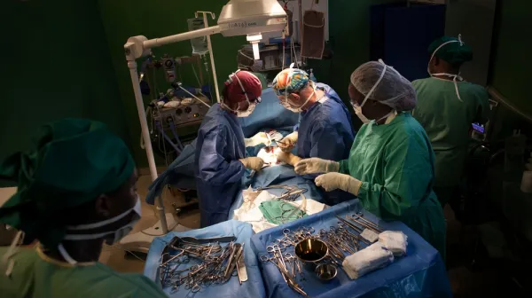 MSF's trauma centre in Bujumbura,Burundi