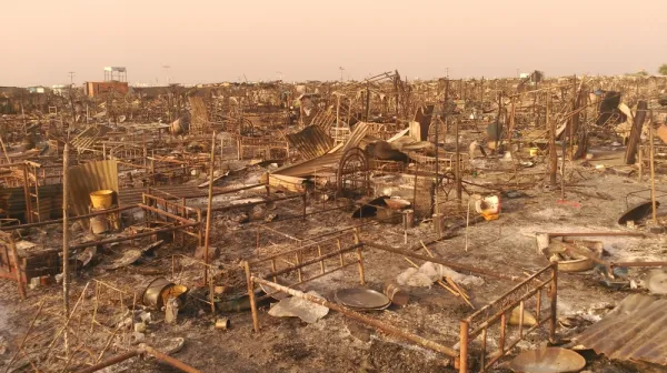 Fighting in Malakal, South Sudan