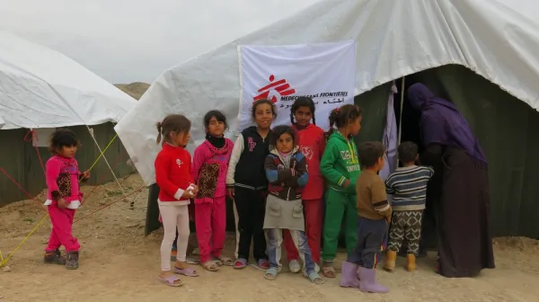 Mobile clinic in Tuz Kurmato (Kirkuk)