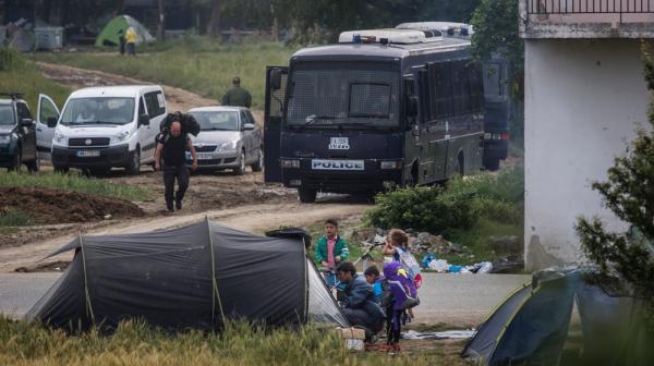 Eviction of Idomeni Camp