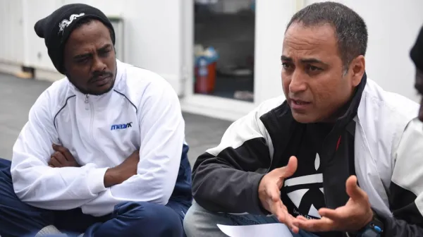 Ahmad Al Rousan, MSF cultural mediator