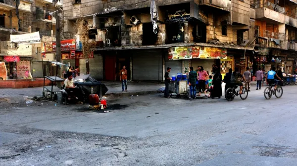 ALEPPO UNDER FIRE