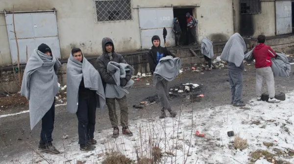 Winter Living Conditions in Belgrade, Serbia