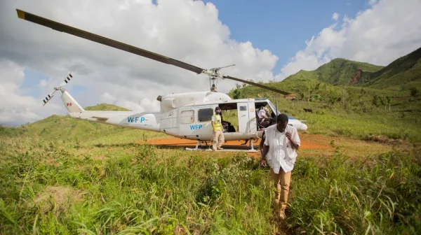 Aid Drops In Remote Areas Of Haiti