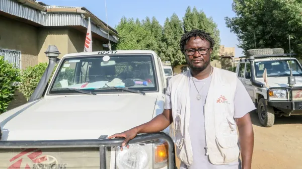 Alfred Davies, Field Coordinator, MSF