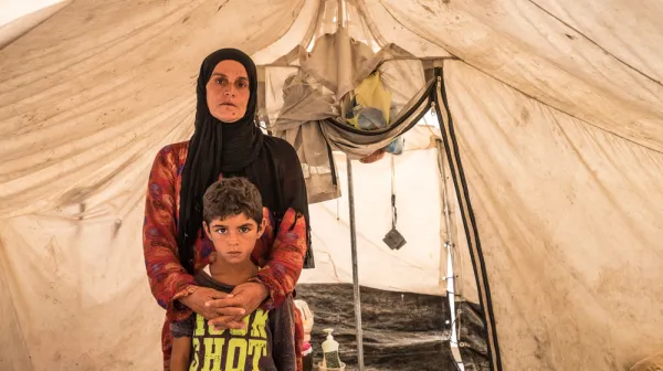 Medical care in Ain Issa camp