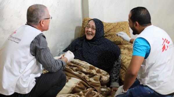 Diabetes Day - Syrian and Jordanian patients living with diabetes in Irbid