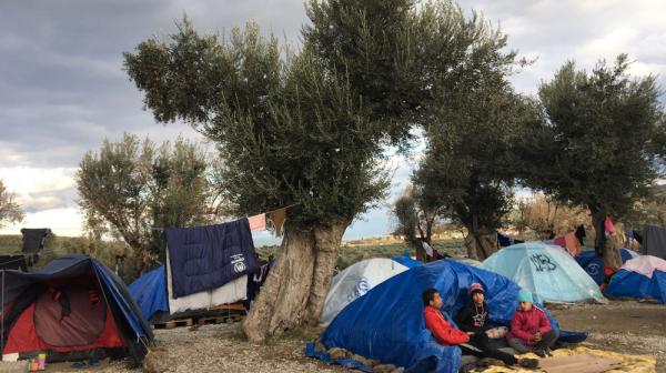 Trapped on the Greek islands