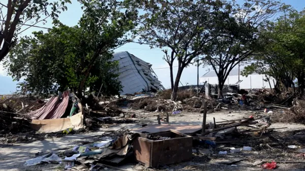 Destroyed village of Talise - shot 2