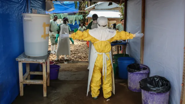 Ebola response in Mangina