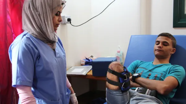 Gaza - Lifelong impact of gunshot injuries
