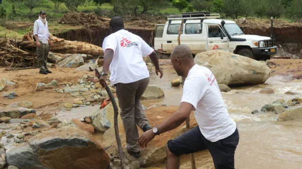 MSF response to cyclone Idai in Chimanimani - Zimbabwe