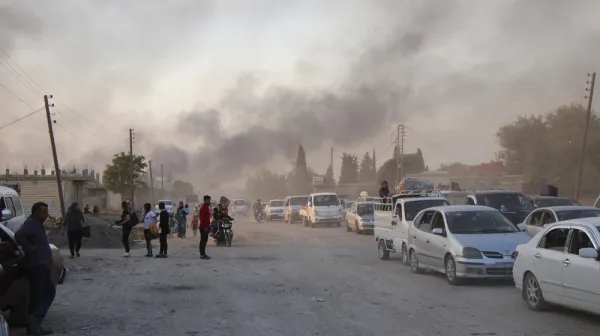 Emergency North East Syria: Civilians Fleeing Offensive Ras al-Ain