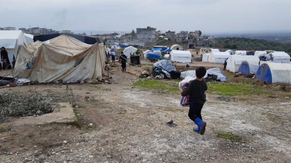 Despair and displacement in wintery northwest Syria
