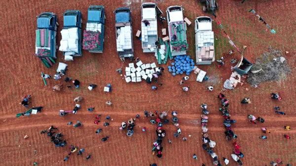 Syria Idlib distribution