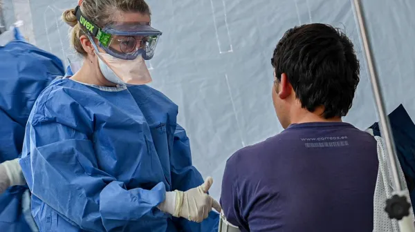 MSF activities, Moria Clinic