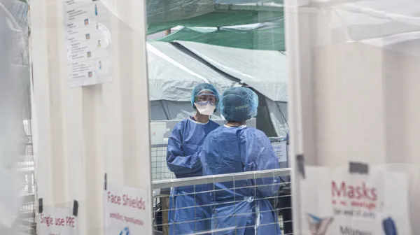 Inpatient medical unit in Moria